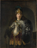 Bellona by Rembrandt (Rembrandt van Rijn) - Baroque canvas print
