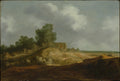 Landscape with a Cottage by Pieter de Molijn - Classic Art canvas print
