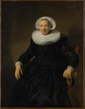 Old Woman in an Armchair by Jacob Backer - Oil Painting canvas print