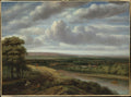 An Extensive Wooded Landscape by Philips Koninck - Oil Painting canvas print