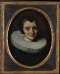 Portrait of a Woman by Nicolaes Maes - Classic Art canvas print