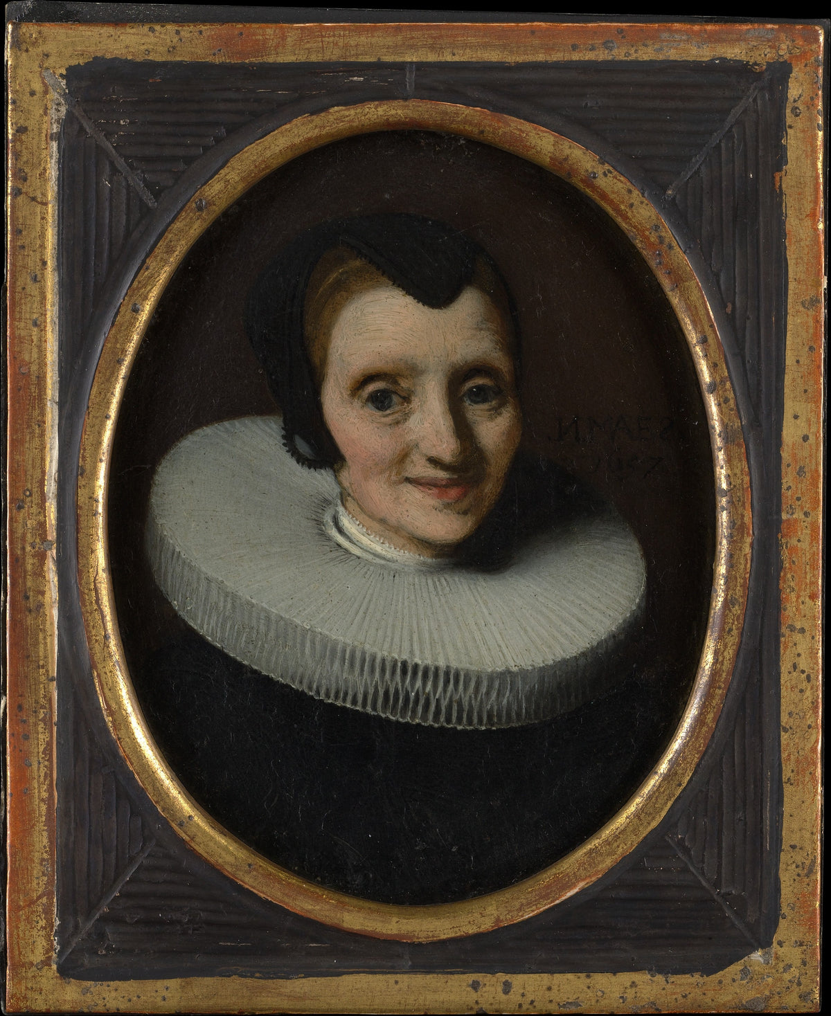 Portrait of a Woman by Nicolaes Maes - Classic Art canvas print