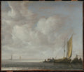 Calm Sea by Simon de Vlieger - Classic Art canvas print