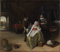 The Lovesick Maiden by Jan Steen - Oil Painting canvas print