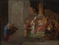 Christ among the Doctors by Abraham Hondius - Classic Art canvas print