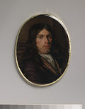 Portrait of a Man by Pieter van Slingelandt - Classic Art canvas print