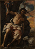 Saint John the Baptist Preaching by Mattia Preti (Il Cavalier Calabrese) - Oil Painting canvas print