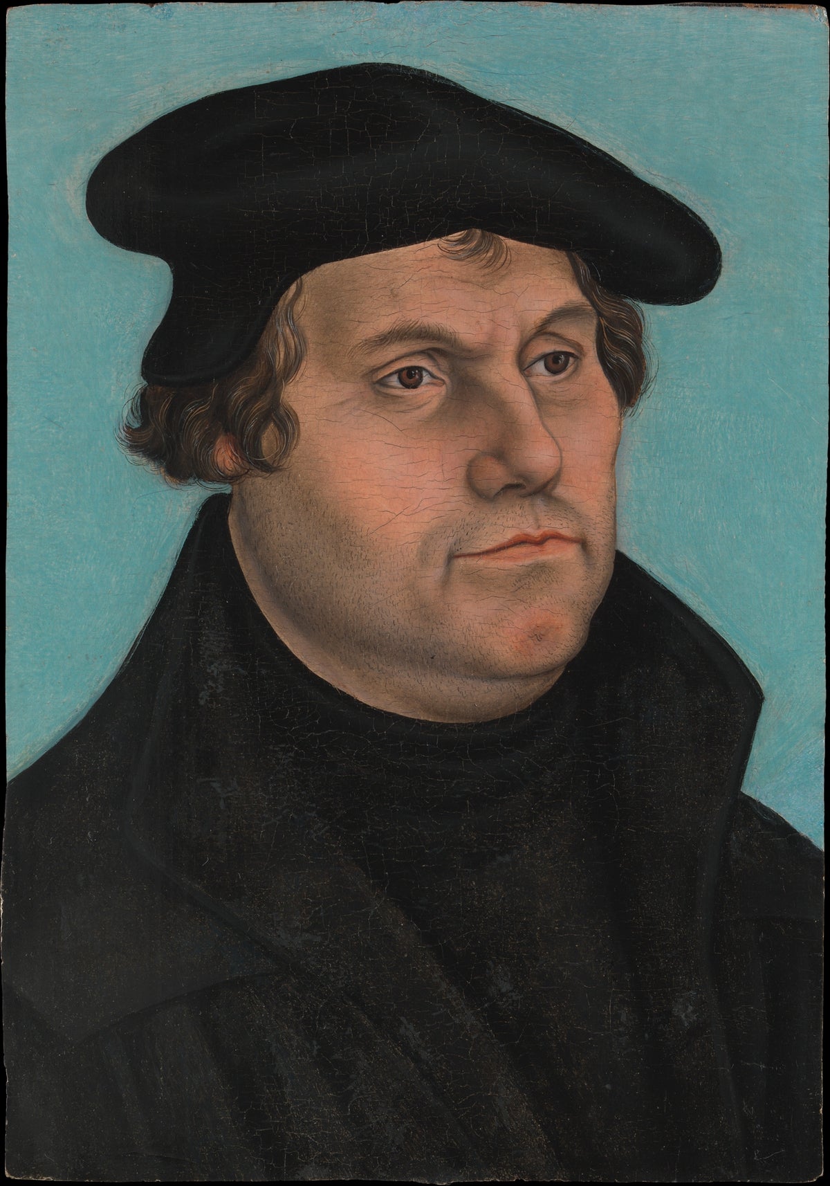 Martin Luther 14831546 by Lucas Cranach the Elder - Renaissance canvas print