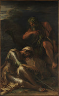 The Dream of Aeneas by Salvator Rosa - Oil Painting canvas print