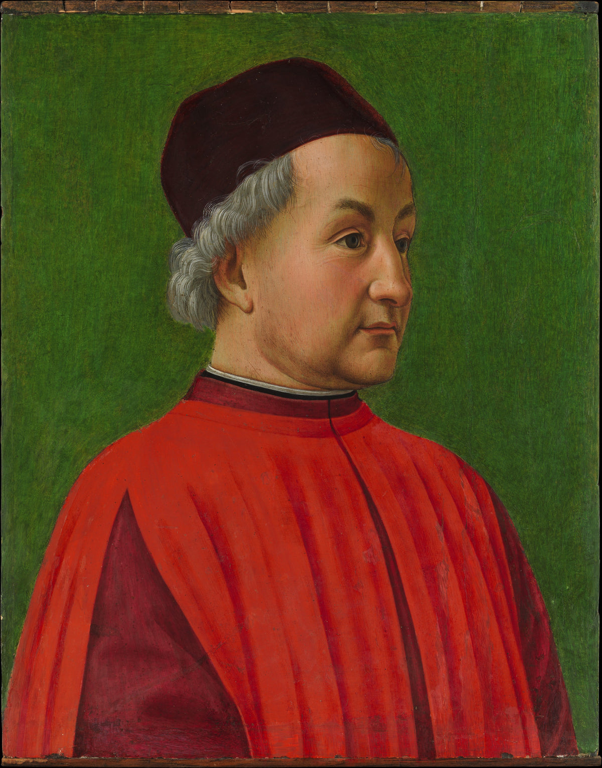 Portrait of a Man by Domenico Ghirlandaio (Domenico Bigordi) - Tempera canvas print