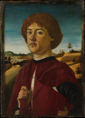 Portrait of a Young Man by Biagio d'Antonio - Tempera canvas print