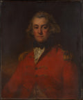 Major Thomas Pechell 17531826 by John Hoppner - Oil Painting canvas print