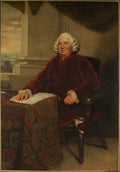 John Barker 17071787 by Sir Joshua Reynolds - Oil Painting canvas print