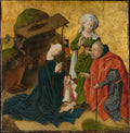 The Nativity by South Netherlandish Painter - Classic Art canvas print