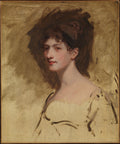 Lady Hester King died 1873 by John Hoppner - Oil Painting canvas print