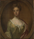 Lady Mary Berkeley by Sir Godfrey Kneller - Oil Painting canvas print
