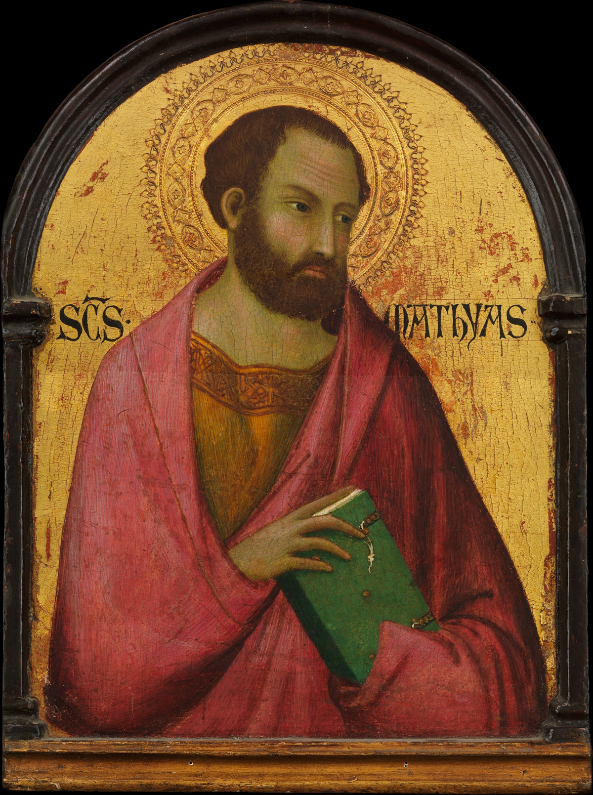 Saint Matthias by Simone Martini - Tempera canvas print