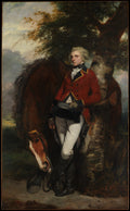 Captain George K. H. Coussmaker 17591801 by Sir Joshua Reynolds - Oil Painting canvas print