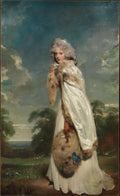 Elizabeth Farren born about 1759, died 1829, Later Countess of Derby by Sir Thomas Lawrence - Oil Painting canvas print