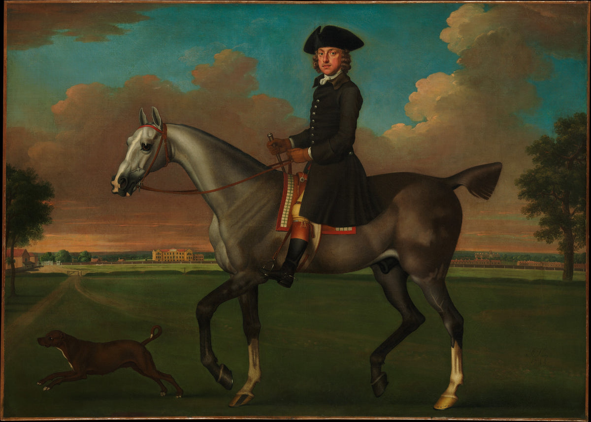 Portrait of a Horseman by James Seymour - Oil Painting canvas print