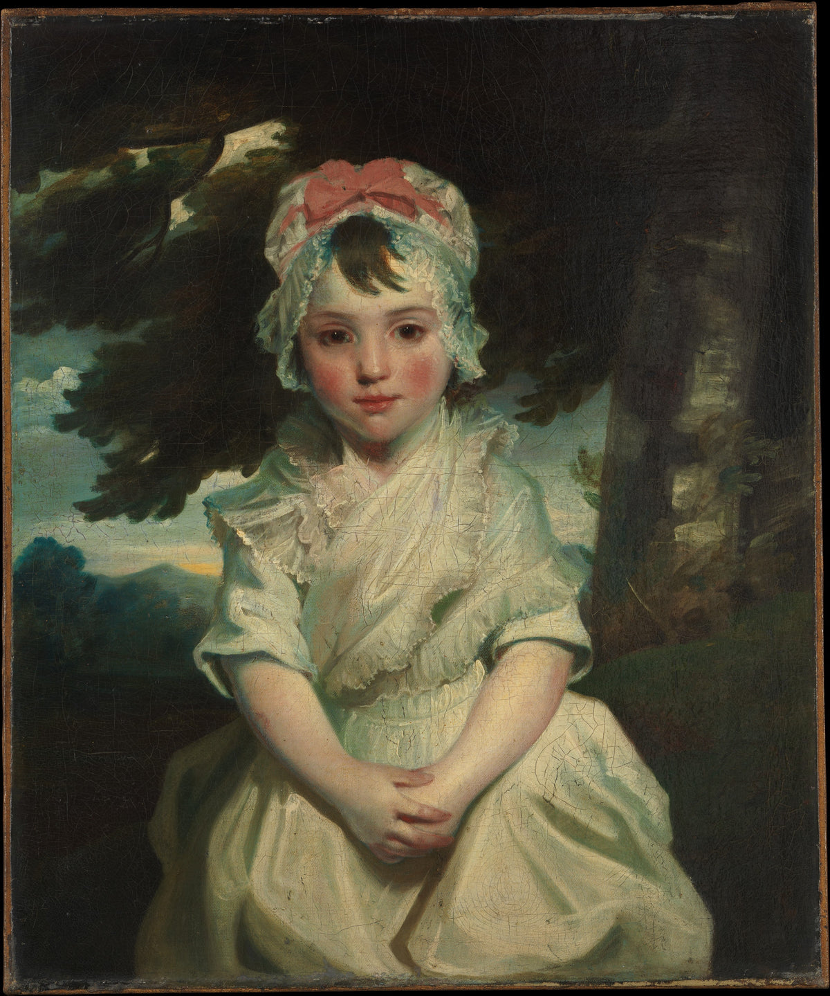 Georgiana Augusta Frederica Elliott 17821813, Later Lady Charles Bentinck by Sir Joshua Reynolds - Oil Painting canvas print