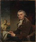 Edward Miles 17521828 by Sir William Beechey - Oil Painting canvas print
