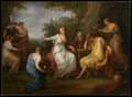 The Sorrow of Telemachus by Angelica Kauffmann - Oil Painting canvas print