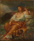 Ariadne by George Frederic Watts - Oil Painting canvas print