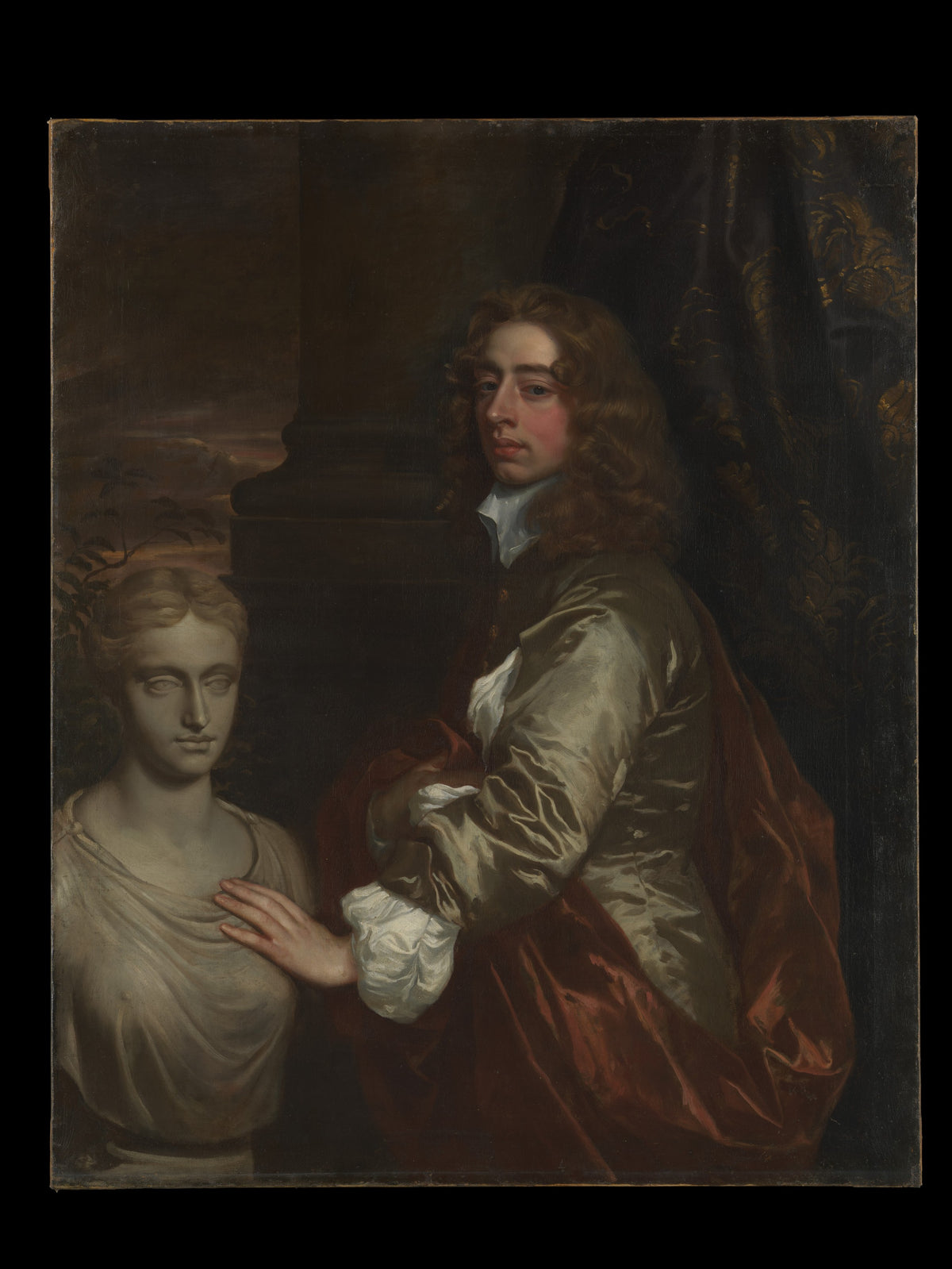 Sir Henry Capel 16381696 by Sir Peter Lely (Pieter van der Faes) - Oil Painting canvas print