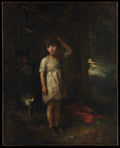 A Boy with a CatMorning by Thomas Gainsborough - Oil Painting canvas print