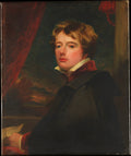 Self-Portrait by George Henry Harlow - Oil Painting canvas print