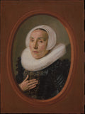 Anna van der Aar born 157677, died after 1626 by Frans Hals - Classic Art canvas print
