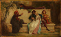 Florentine Poet by Alexandre Cabanel - Classic Art canvas print