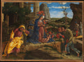 The Adoration of the Shepherds by Andrea Mantegna - Tempera canvas print