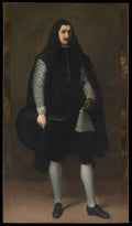 A Knight of Alcntara or Calatrava by Bartolomé Estebán Murillo - Oil Painting canvas print