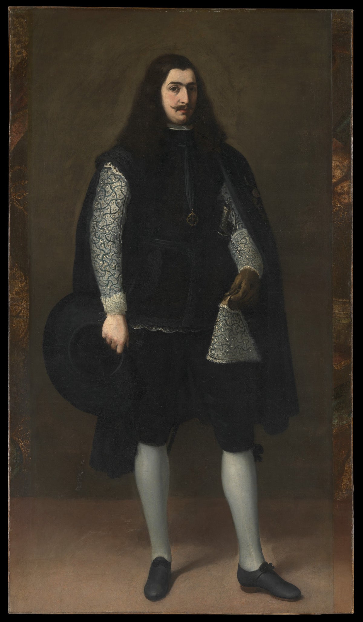 A Knight of Alcntara or Calatrava by Bartolomé Estebán Murillo - Oil Painting canvas print