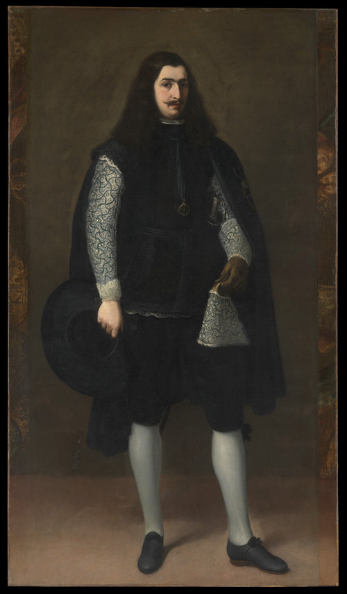 A Knight of Alcntara or Calatrava by Bartolomé Estebán Murillo - Oil Painting canvas print