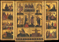 The Life of Christ by Franceschino Zavattari - Tempera canvas print