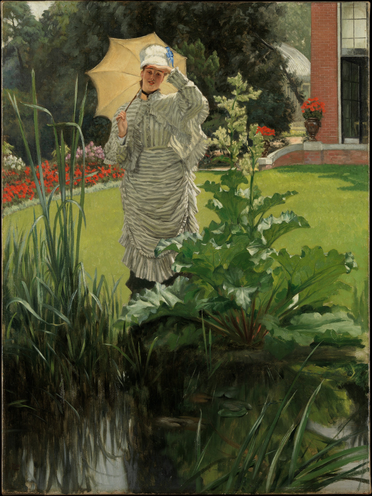 Spring Morning by James Tissot - Oil Painting canvas print