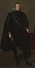 Philip IV 16051665, King of Spain by Velázquez (Diego Rodríguez de Silva y Velázquez) - Oil Painting canvas print