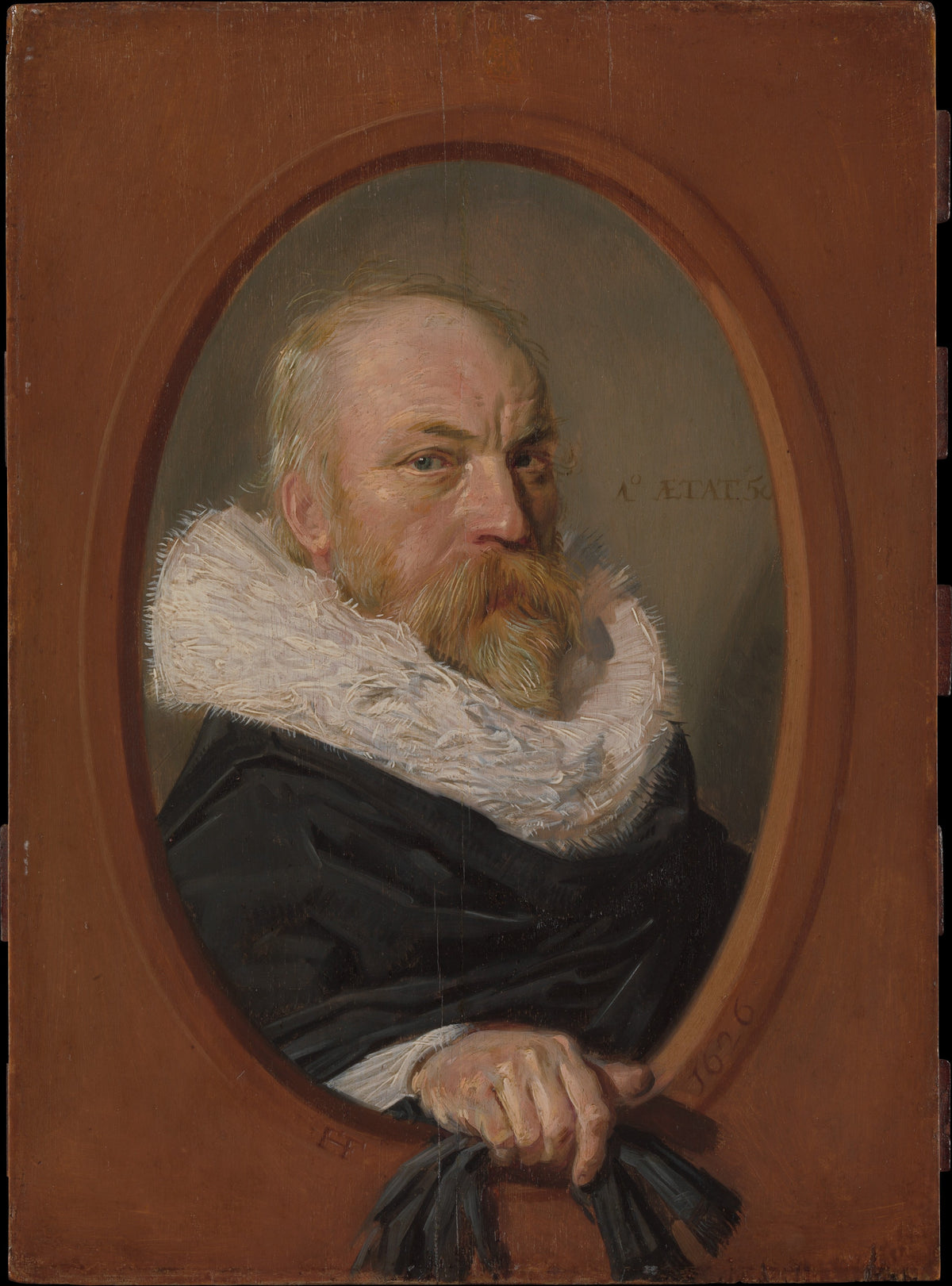 Petrus Scriverius 15761660 by Frans Hals - Classic Art canvas print