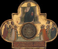 Christ Enthroned with Saints by Bernardo Daddi - Tempera canvas print