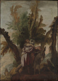 The Good Samaritan by Domenico Fetti - Classic Art canvas print