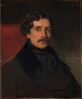 Louis-Flix Amiel 18021864 by Eugène Devéria - Oil Painting canvas print