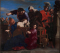 The Sacrifice of Polyxena by Giovanni Francesco Romanelli - Oil Painting canvas print