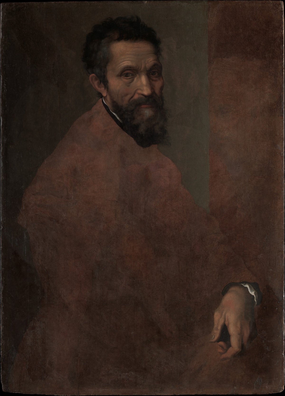 Michelangelo Buonarroti 14751564 by Daniele da Volterra - Classic Art canvas print