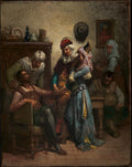 Don Quixote and Sancho Panza Entertained by Basil and Quiteria by Gustave Doré - Oil Painting canvas print