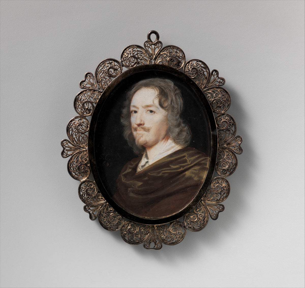 Henry Carey 15961661, Second Earl of Monmouth by Samuel Cooper - Classic Art canvas print