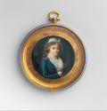 Portrait of a Woman by Frédéric Dubois - Classic Art canvas print