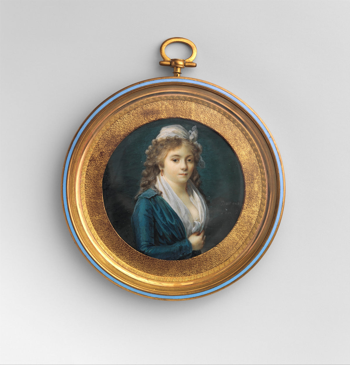 Portrait of a Woman by Frédéric Dubois - Classic Art canvas print